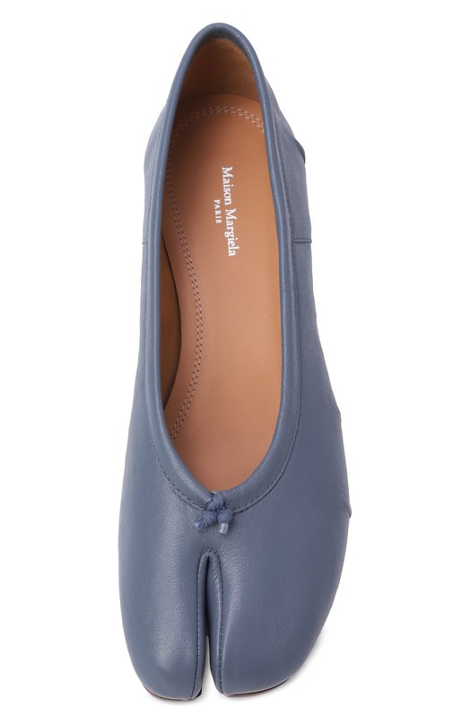 Кожаные туфли Tabi Maison Margiela S58WZ0128/P3753 Синий  S58WZ0128/P3753 Фото 6