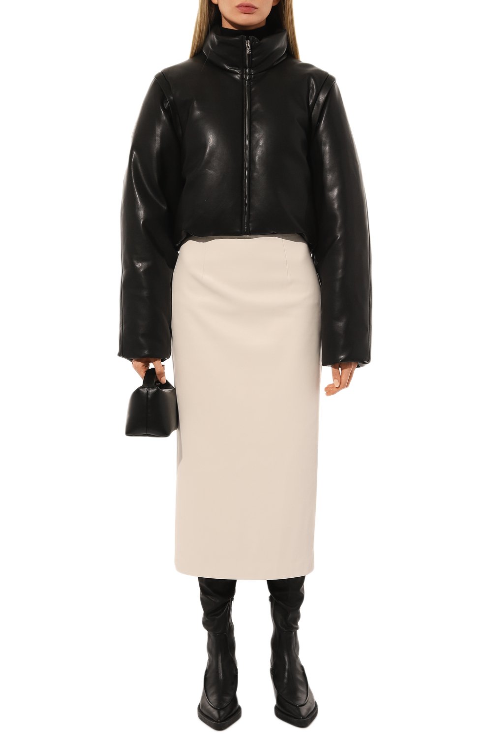 Юбка из экокожи ELLYME, арт. 16021, фото 2