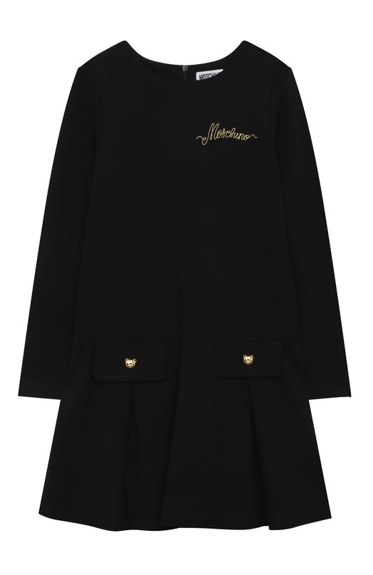 

Платье из вискозы Moschino, Чёрный