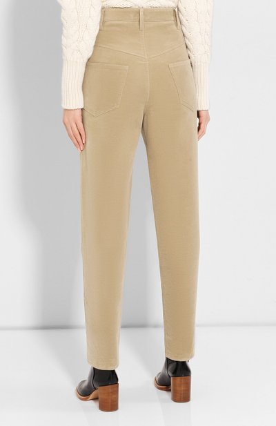 Хлопковые брюки ISABEL MARANT, арт. PA1466-19H014I/DEB0RA, фото 4