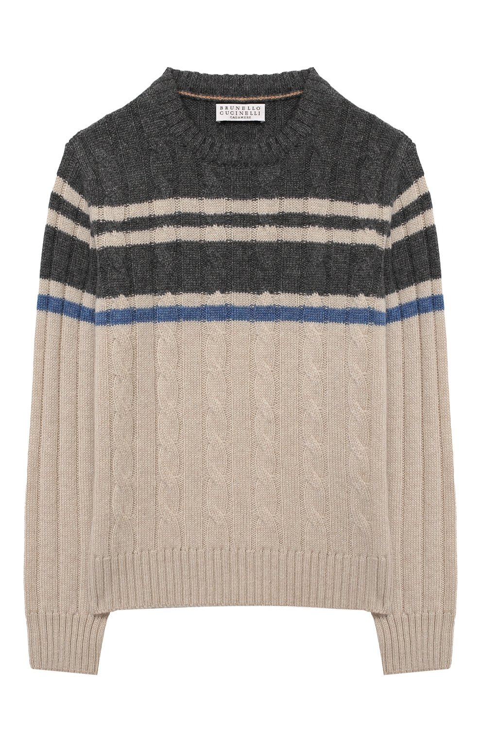 Кашемировый пуловер BRUNELLO CUCINELLI, арт. B22M71000B, фото 1