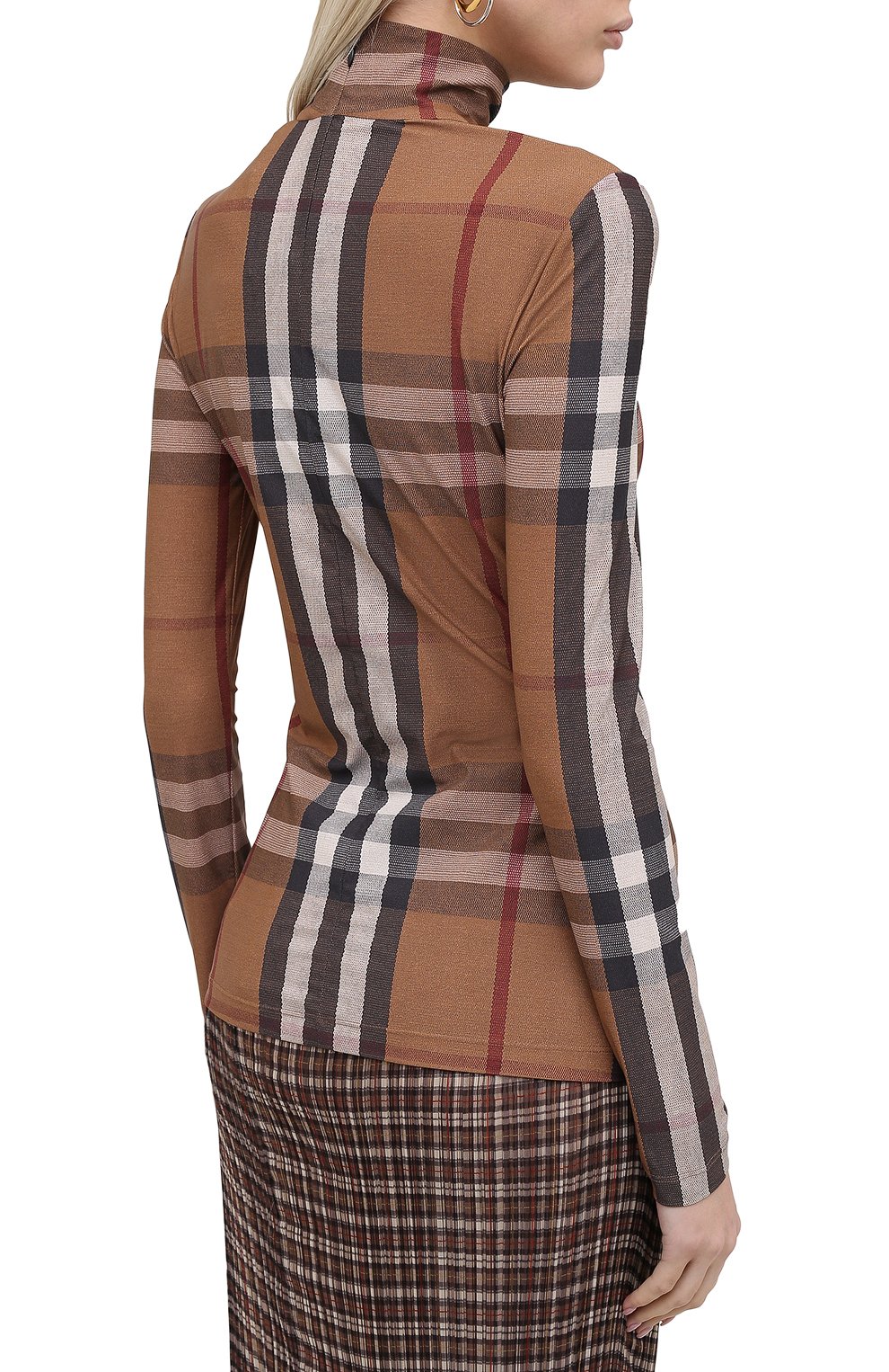 Водолазка BURBERRY коричневого цвета по цене 72900 руб., арт. 4566771, фото 4 Водолазка BURBERRY, арт. 4566771, фото 4