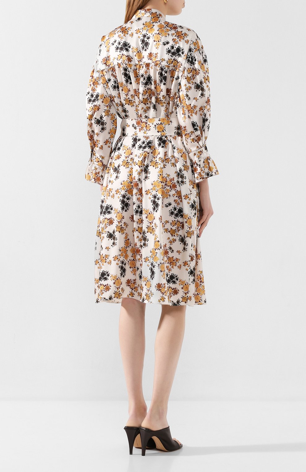 Платье с поясом VICTORIA, VICTORIA BECKHAM, арт. 2220WDR001184A, фото 4