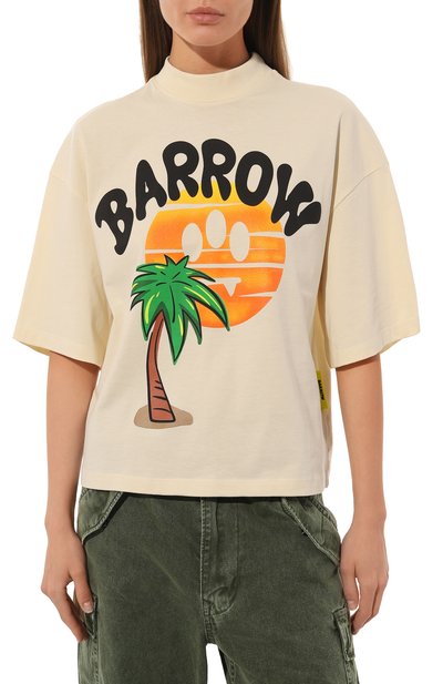 Хлопковая футболка BARROW, арт. 034099, фото 3