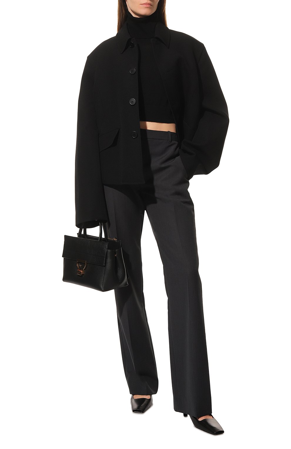 Сумка arlettis medium COCCINELLE черного цвета по цене 39900 руб., арт. E1 MD5 18 01 01, фото 7 Сумка arlettis medium COCCINELLE, арт. E1 MD5 18 01 01, фото 7