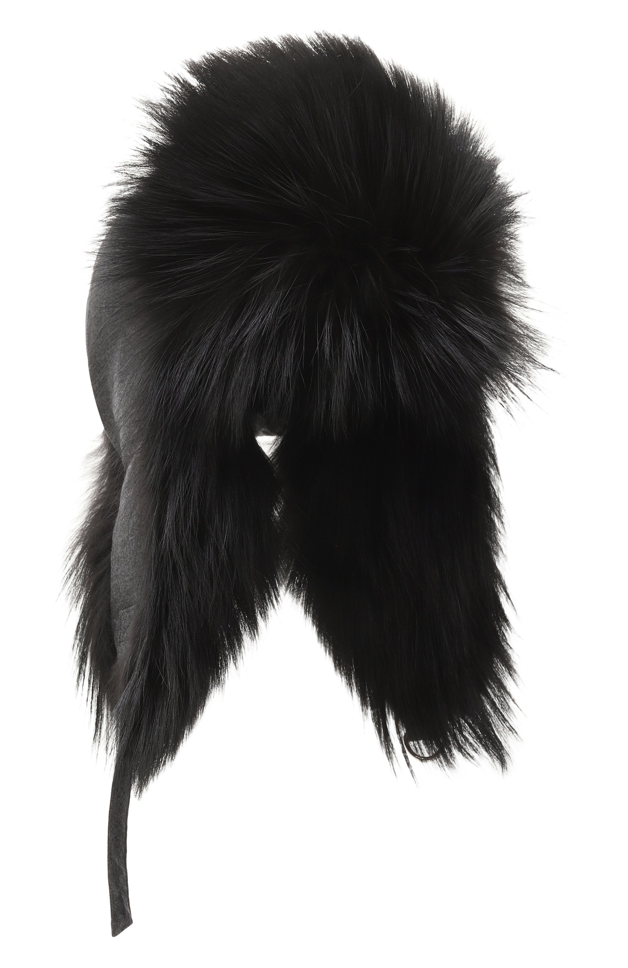 Шапка-ушанка с отделкой из песца YVES SALOMON, арт. 23WAA030XXW02W, фото 1