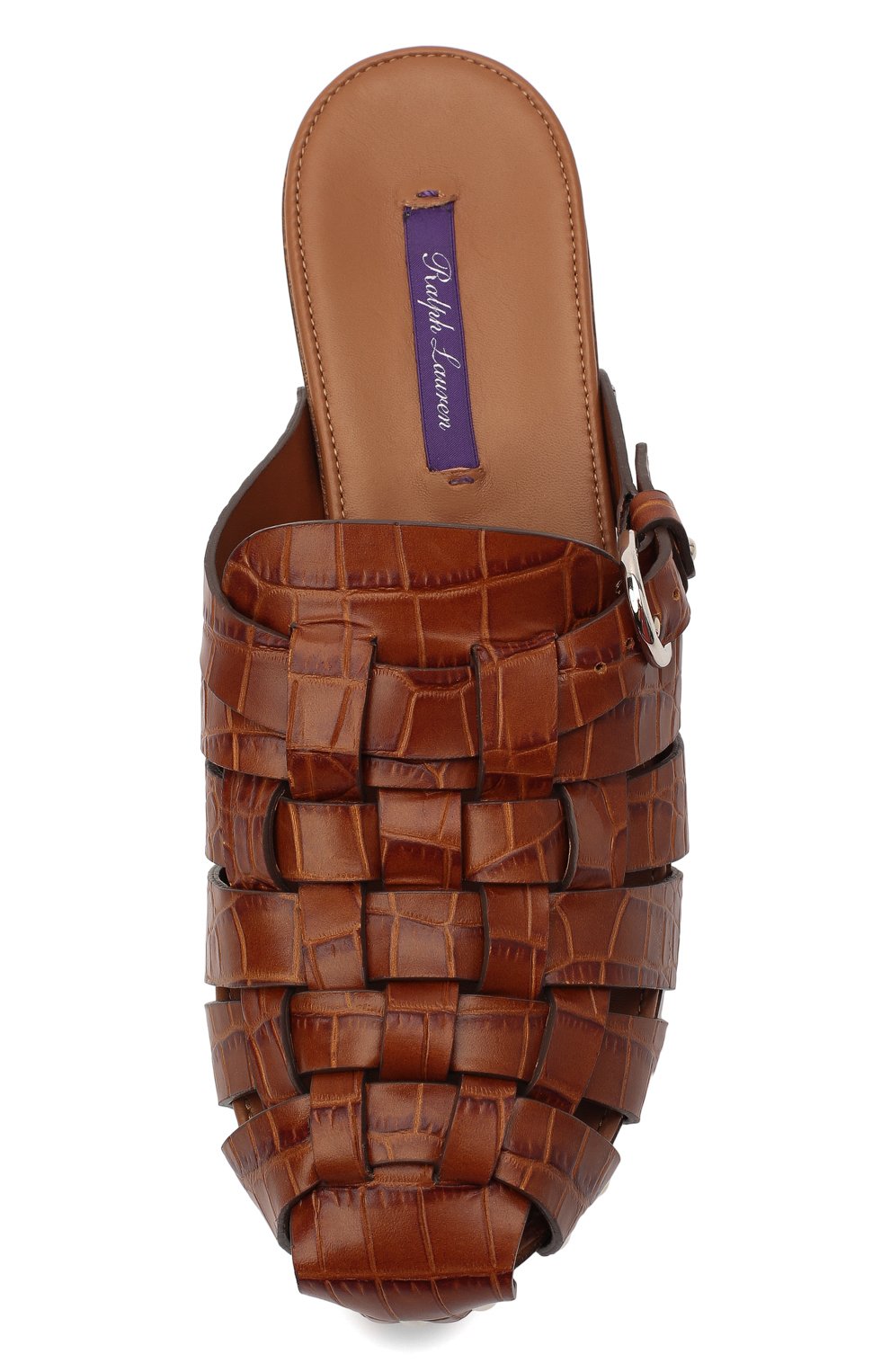 Кожаные сабо RALPH LAUREN, арт. 800818977, фото 5