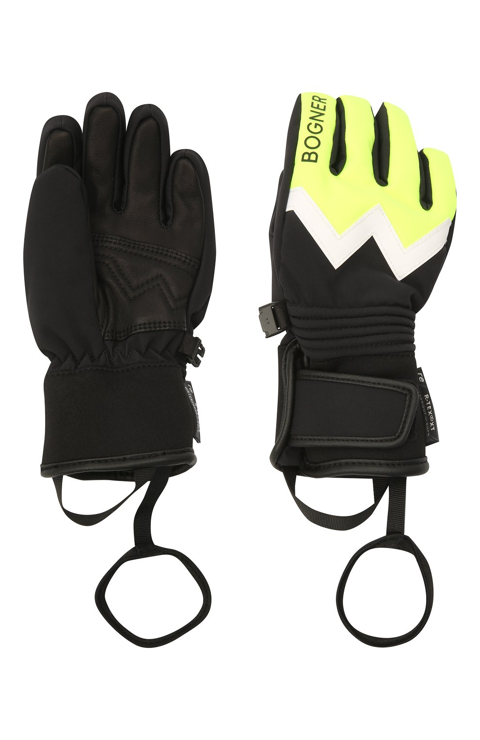 Перчатки BOGNER салатового цвета по цене 15150 руб., арт. 6097260, фото 2 Перчатки BOGNER, арт. 6097260, фото 2