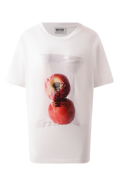 Женская хлопковая футболка M05CH1NO JEANS, арт. A0707/3229