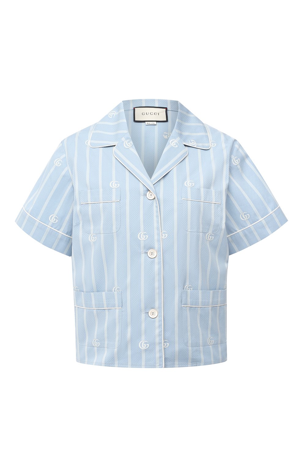 Хлопковая рубашка GUCCI, арт. 625908/ZAEF1, фото 1