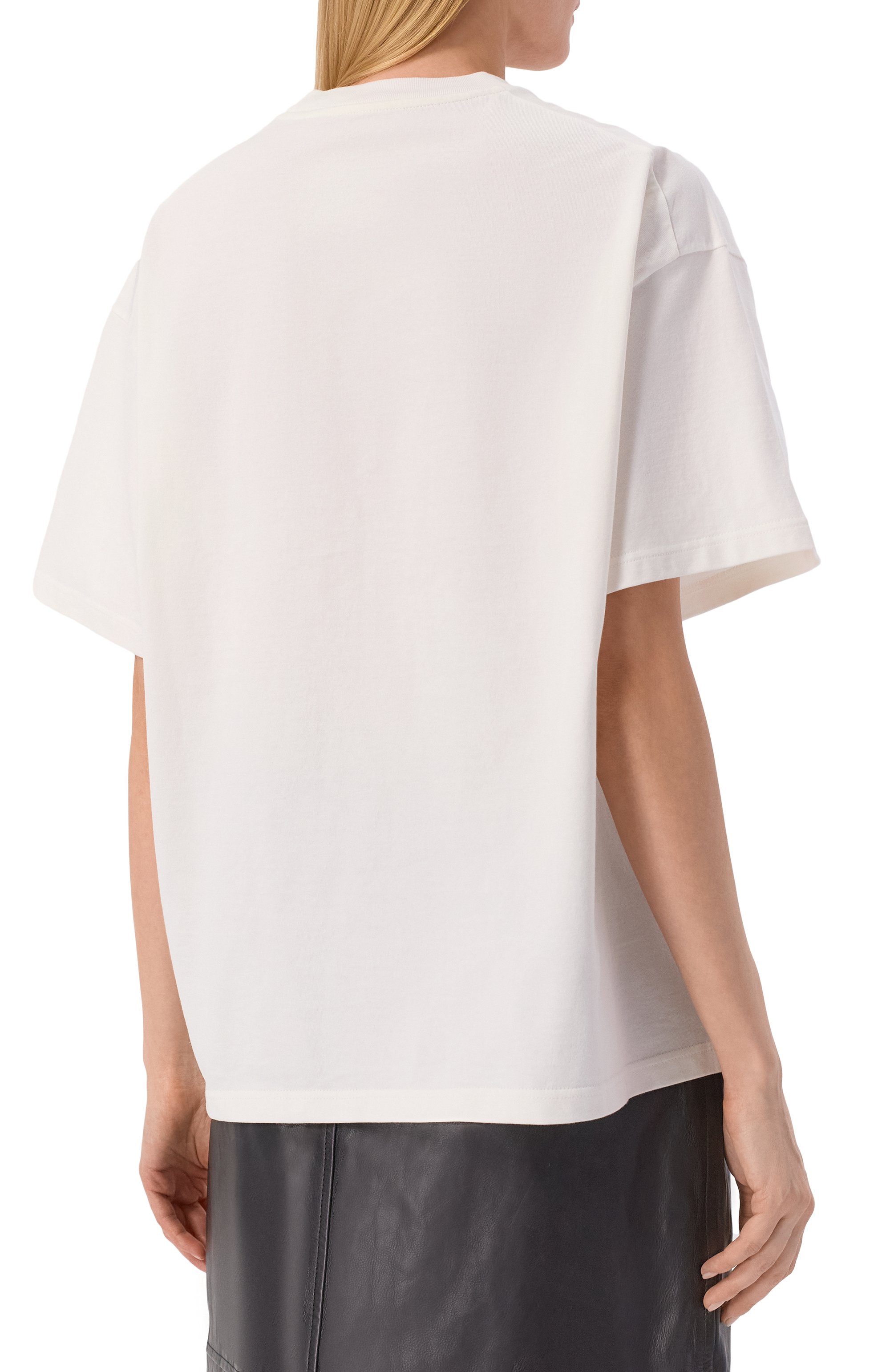 Хлопковая футболка JIL SANDER, арт. J53GC0011/J20347, фото 4