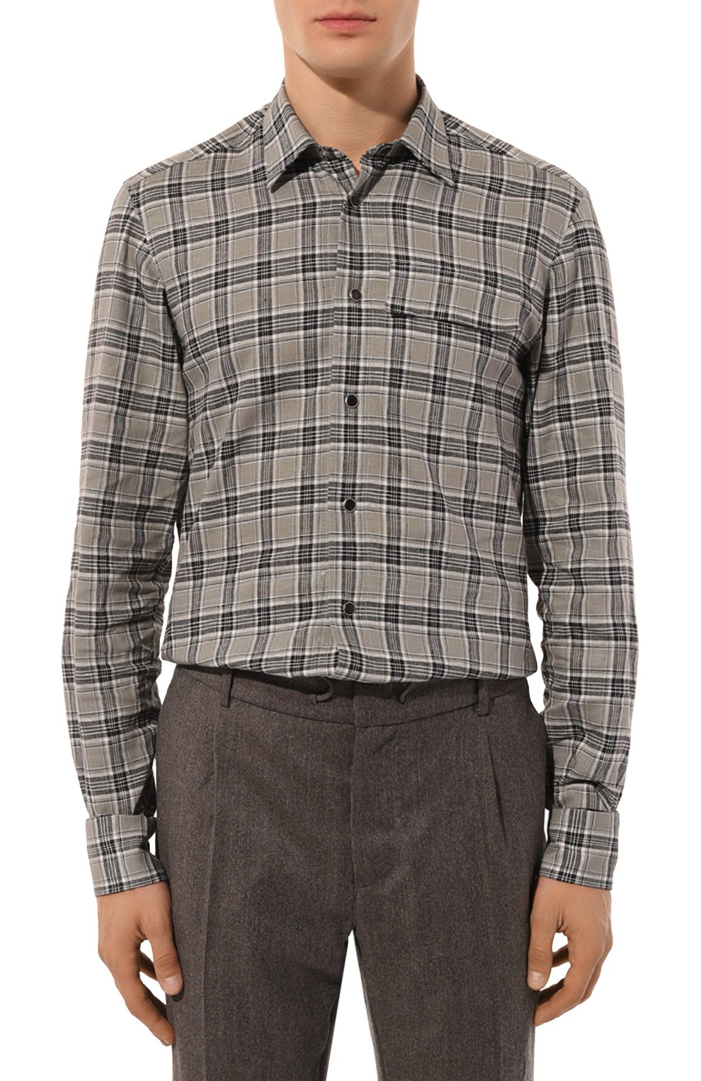 Льняная рубашка KITON, арт. UMCBUBAH08816, фото 3