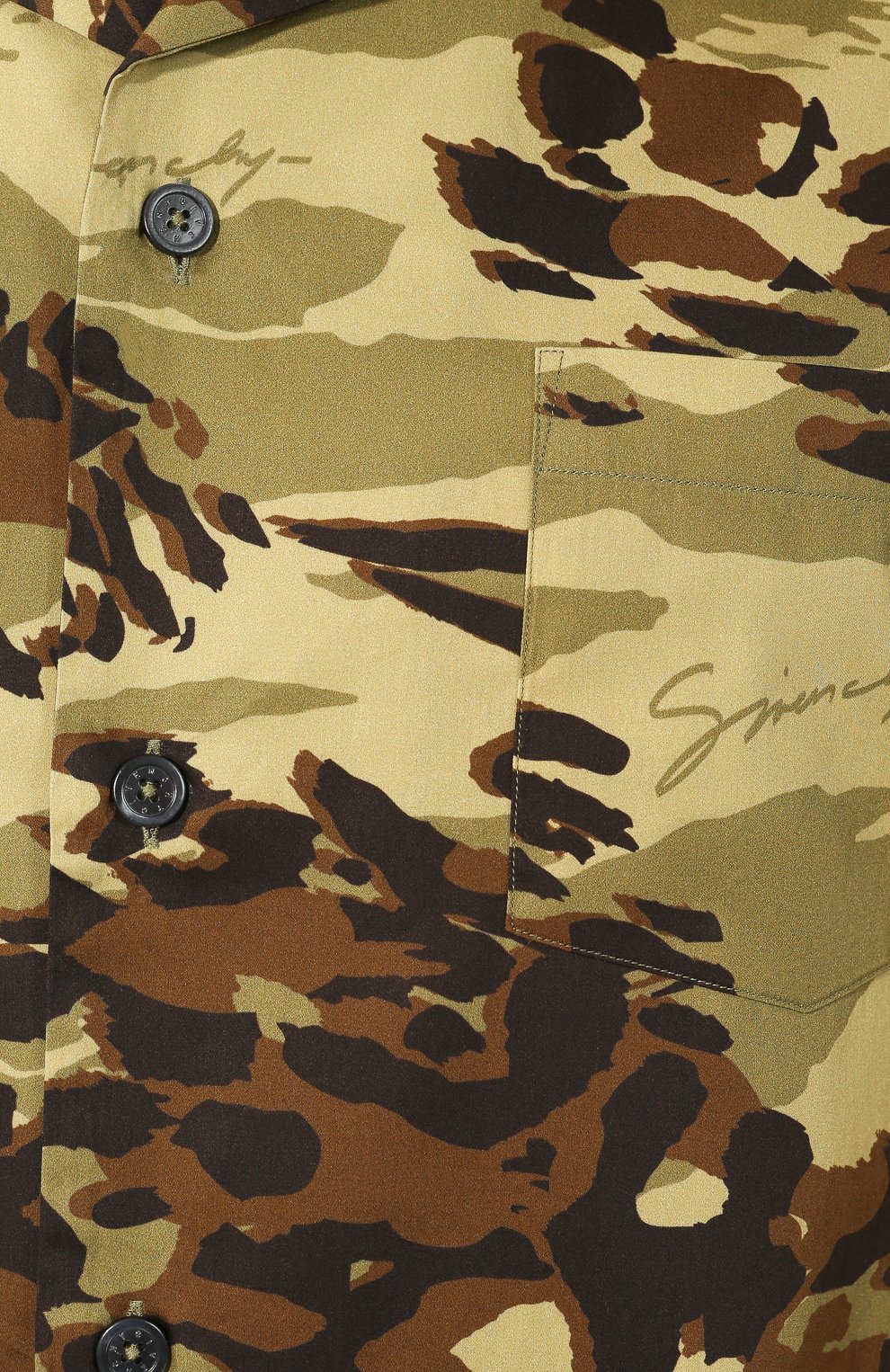 Хлопковая рубашка GIVENCHY, арт. BM60DT12P4, фото 5