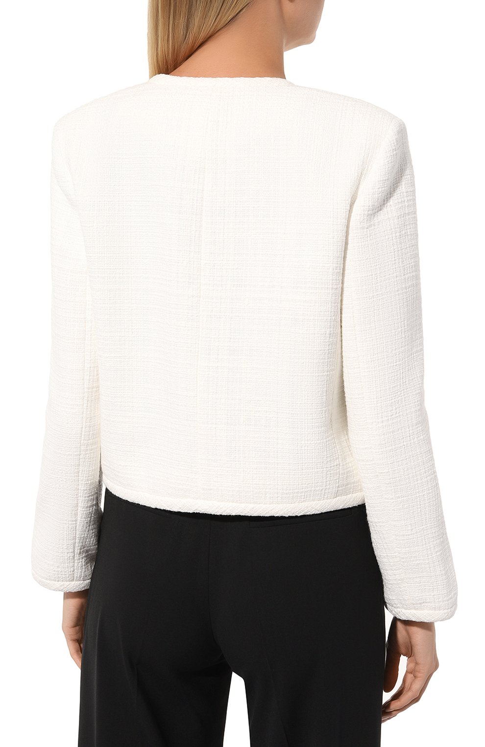 Хлопковый жакет THEORY, арт. N0204102, фото 4