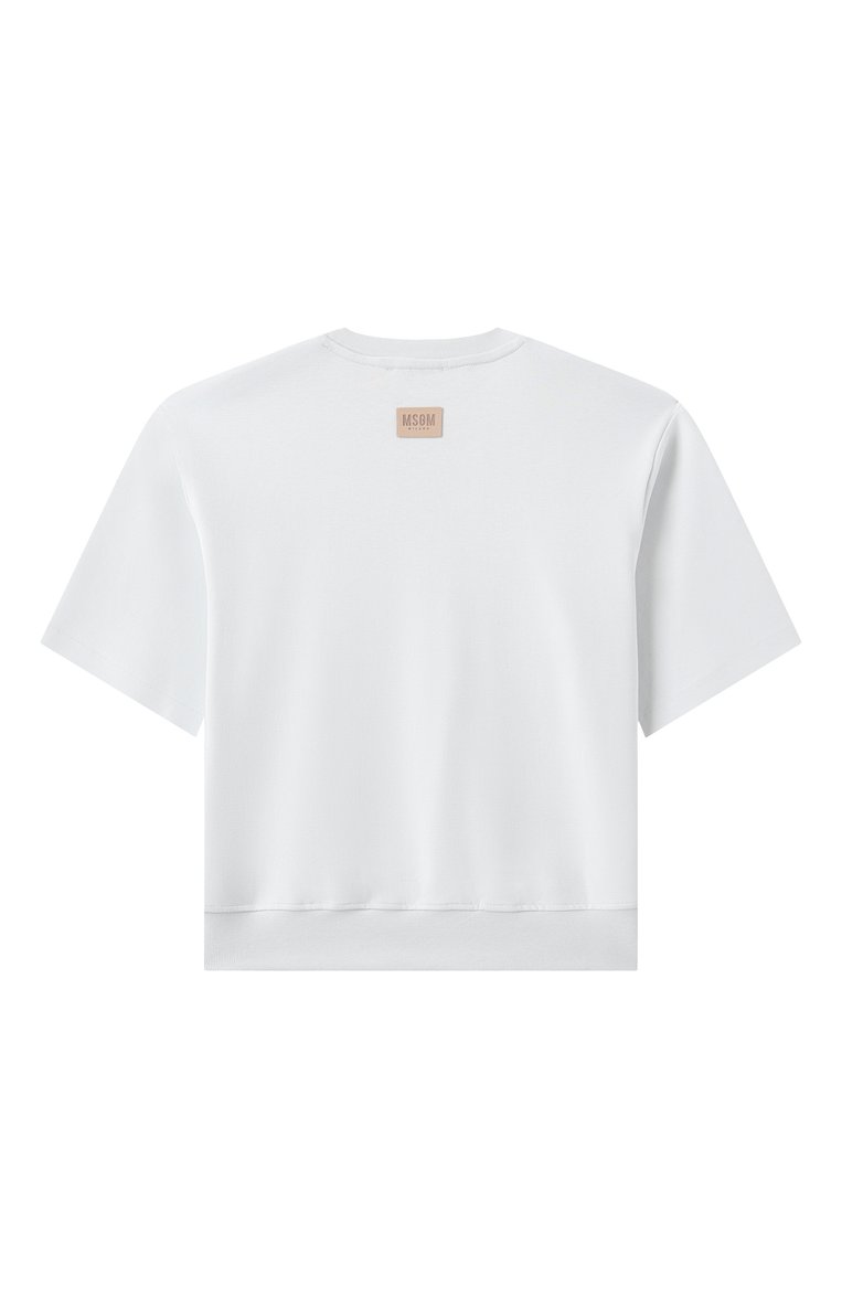 Хлопковый свитшот MSGM KIDS, арт. S5MSJUSW167, фото 1