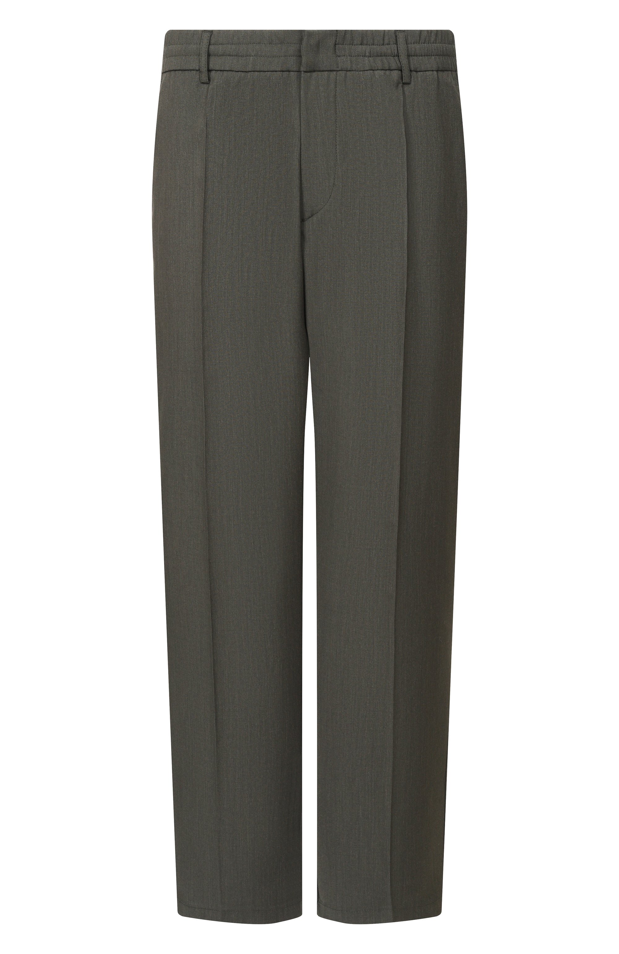 Шерстяные брюки BOGNER хаки цвета по цене 36000 руб., арт. 18311096, фото 1 Шерстяные брюки BOGNER, арт. 18311096, фото 1