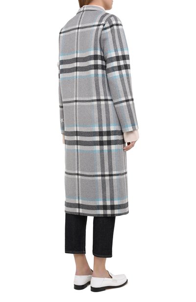 Пальто из шерсти и кашемира SEVEN LAB, арт. CL20-007/2 blue/black, фото 4