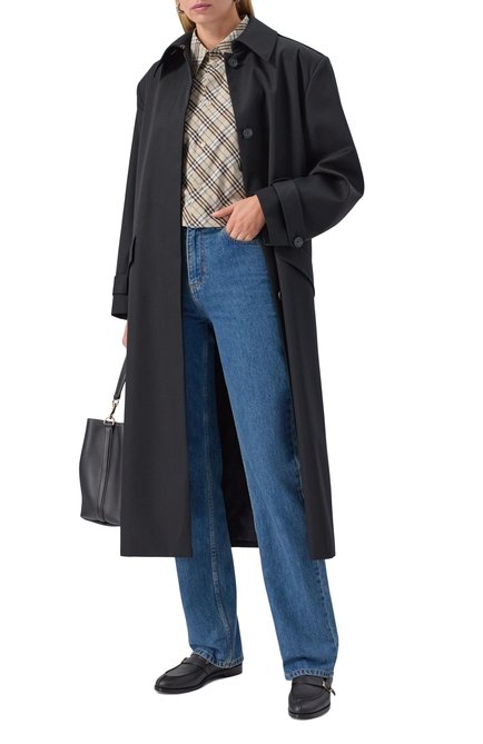Женские кожаные лоферы GIORGIO ARMANI, арт. GW001921/AF19133