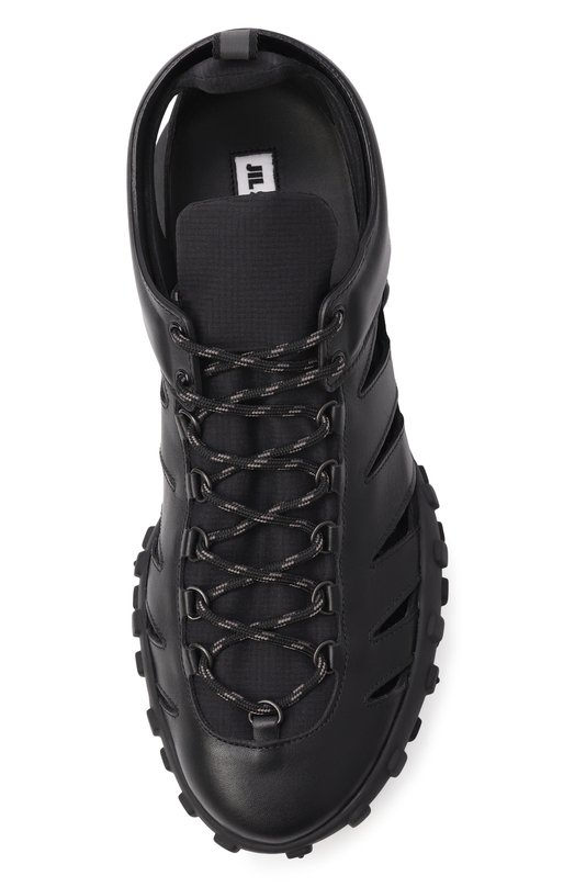 Кожаные кроссовки Moon Jil Sander J33WS0048/P7580 Чёрный  J33WS0048/P7580 Фото 6