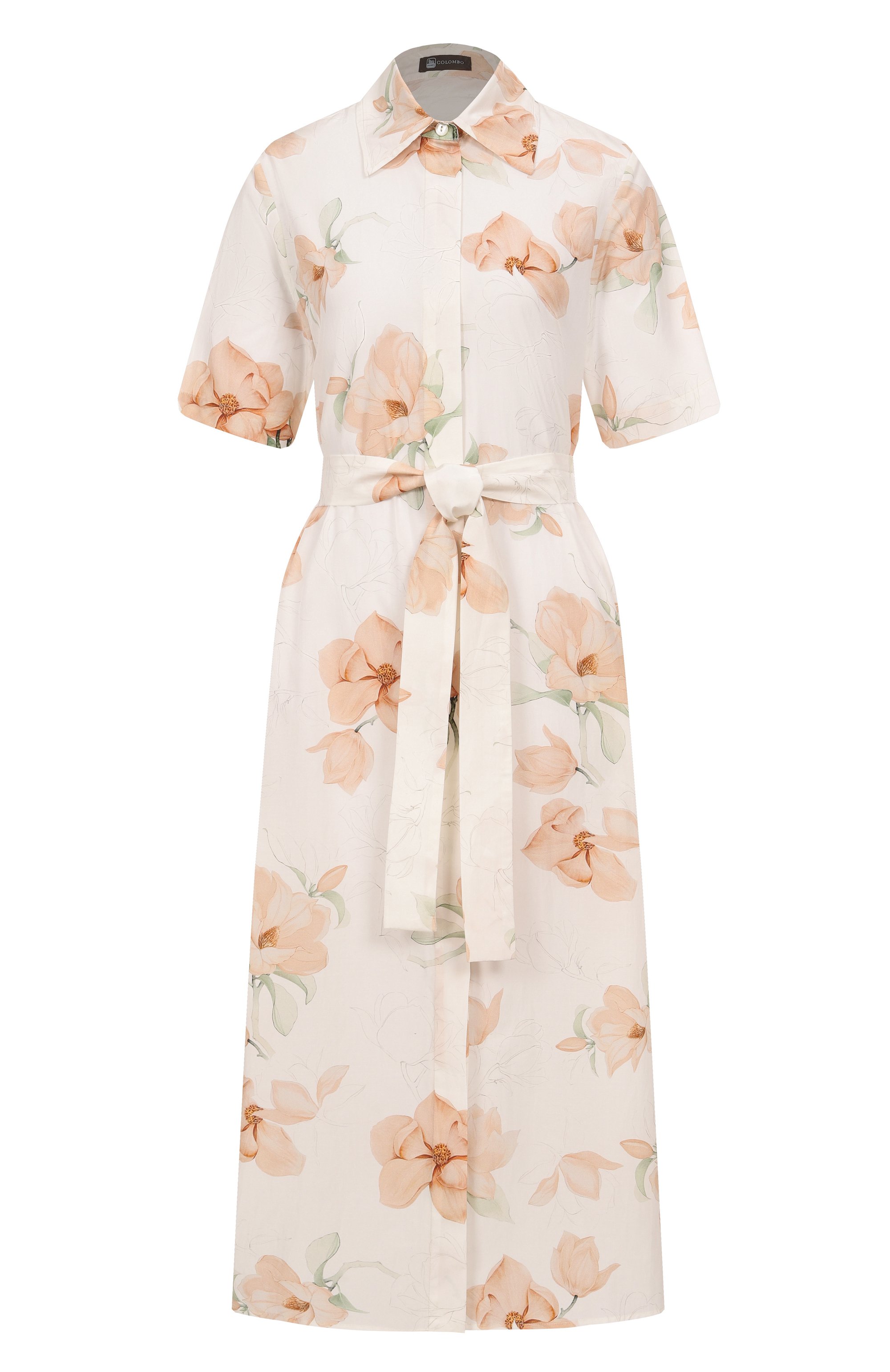 Платье из хлопка и шелка COLOMBO, арт. AB00358/F/T0294-U-1V, фото 1