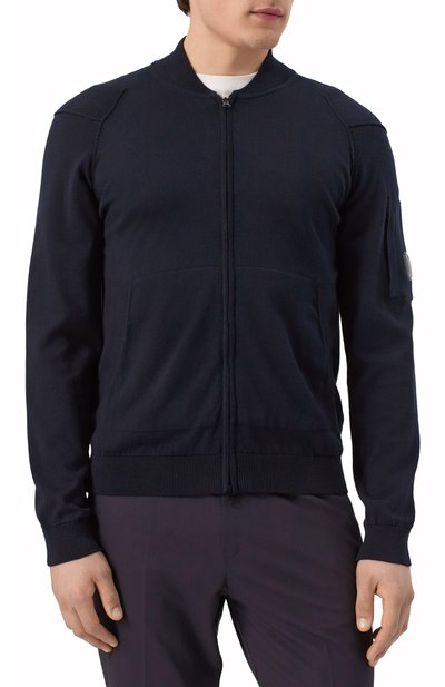 Хлопковый кардиган C.P. COMPANY, арт. 18CMKN084A004037A, фото 3