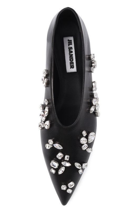 Кожаные балетки Jil Sander J15WZ0036/P7588 Чёрный  J15WZ0036/P7588 Фото 6