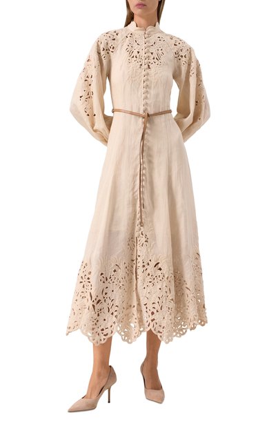 Льняное платье ZIMMERMANN, арт. 1743DRS251, фото 3