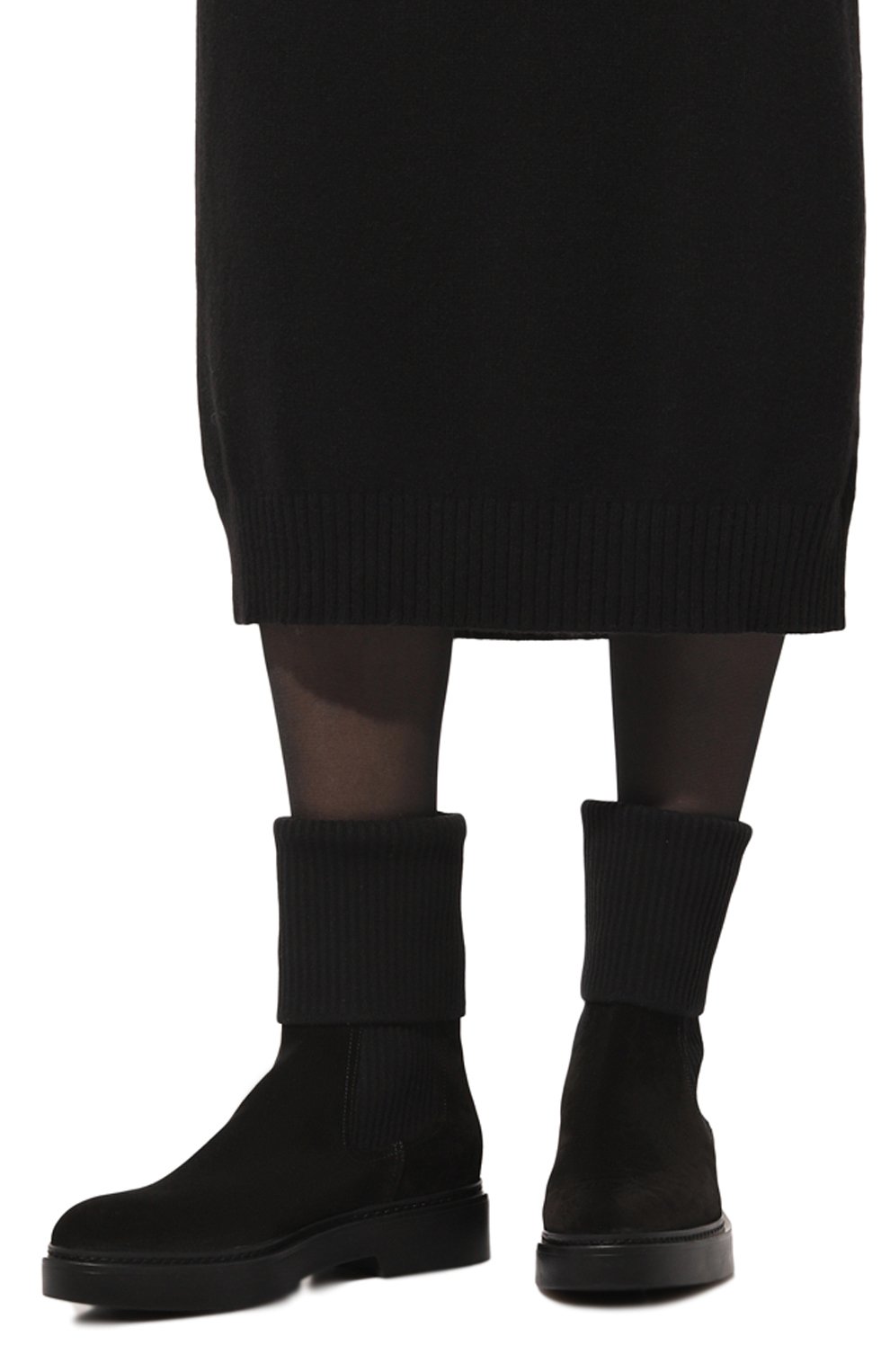 Замшевые челси SANTONI, арт. WTHG71314SM0NHTA, фото 3