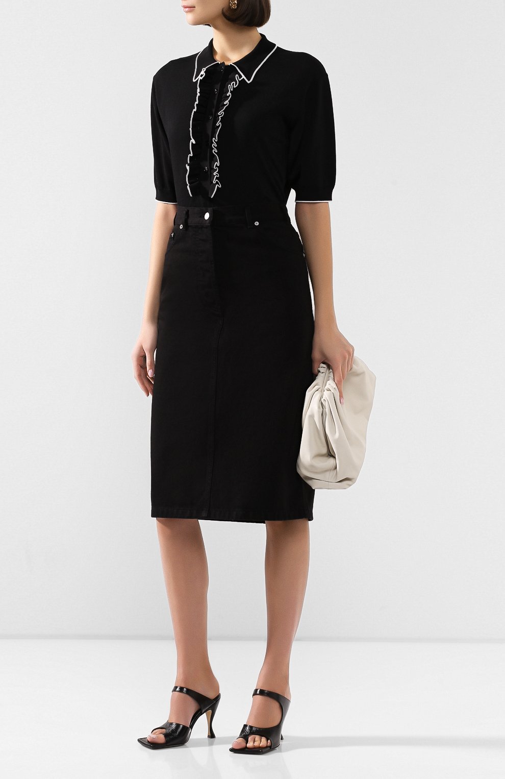 Пуловер из смеси вискозы и хлопка DRIES VAN NOTEN, арт. 201-31231-9706, фото 2