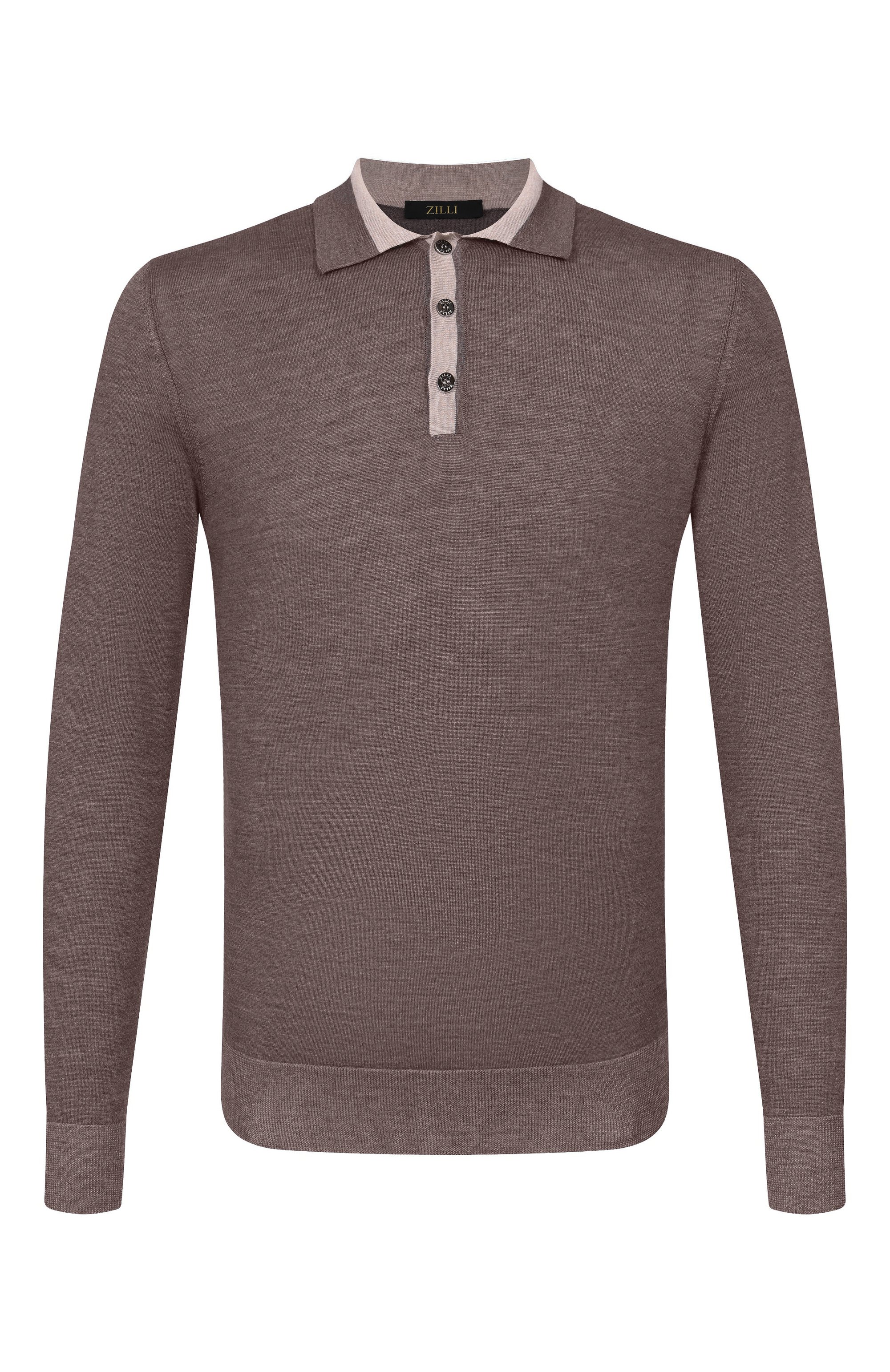 Поло из кашемира и шелка ZILLI, арт. KBP001M0342VMIC03_002, фото 1