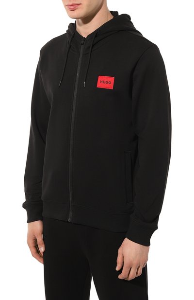 Хлопковая толстовка HUGO, арт. 50447972, фото 3