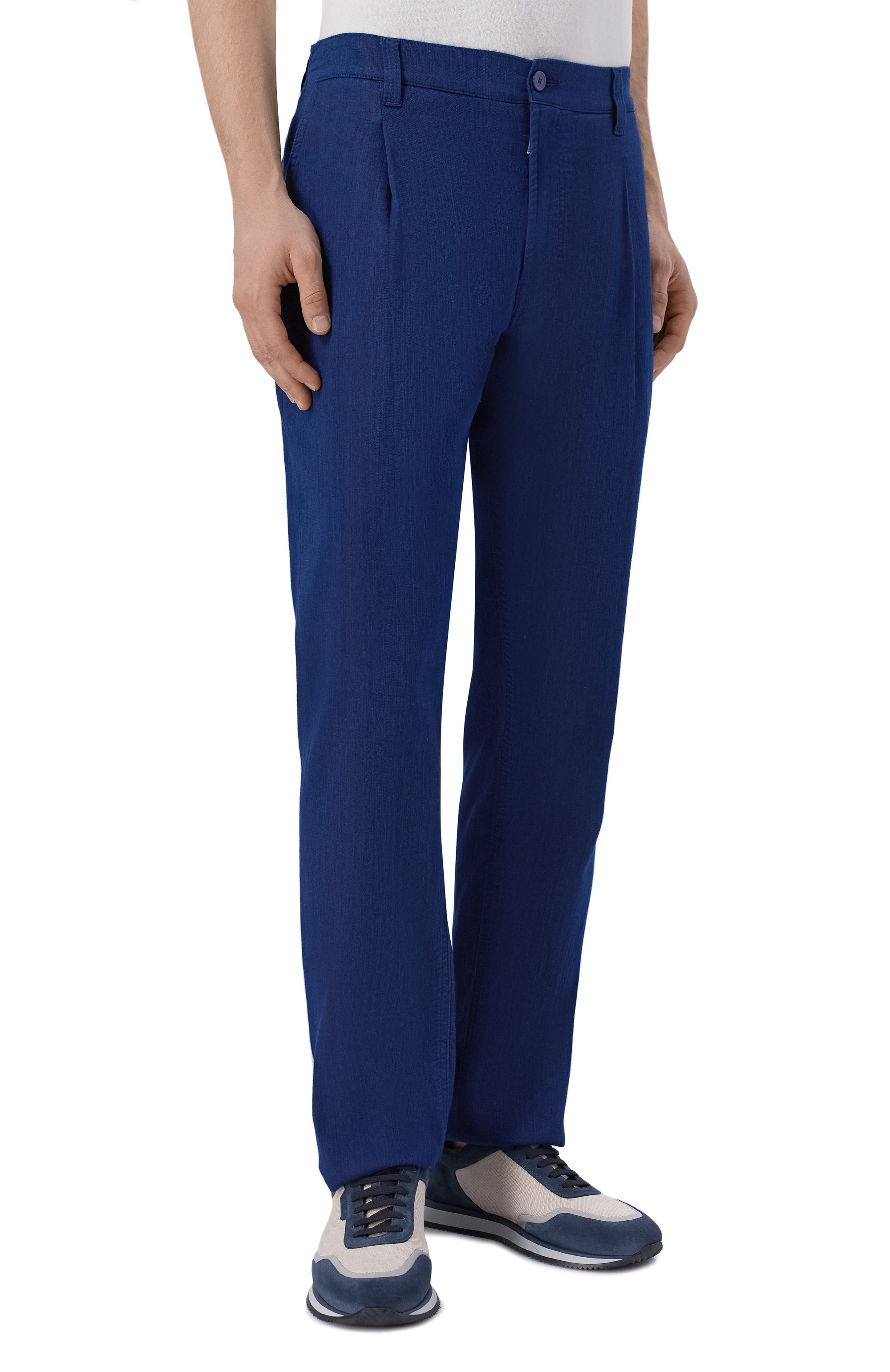 Джинсы regular STEFANO RICCI темно-синего цвета по цене 158500 руб., арт. MFT61R1061/TR143P, фото 3 Джинсы regular STEFANO RICCI, арт. MFT61R1061/TR143P, фото 3