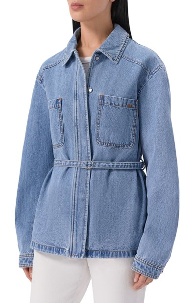 Джинсовая рубашка KITON, арт. DJ61402K0926H, фото 3