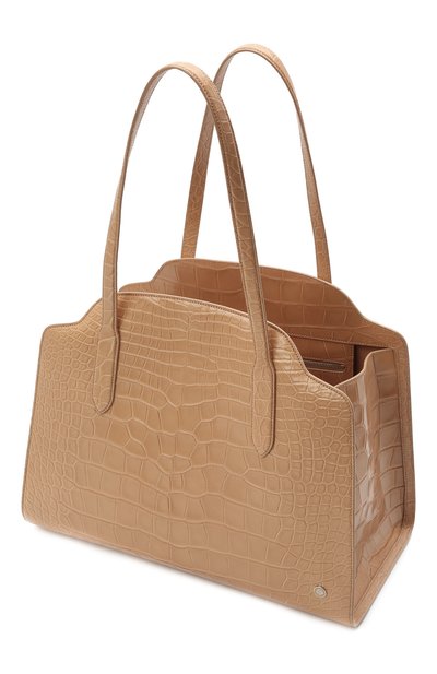 Сумка-тоут sesia large из кожи аллигатора LORO PIANA, арт. FAL6769/AMIS, фото 4