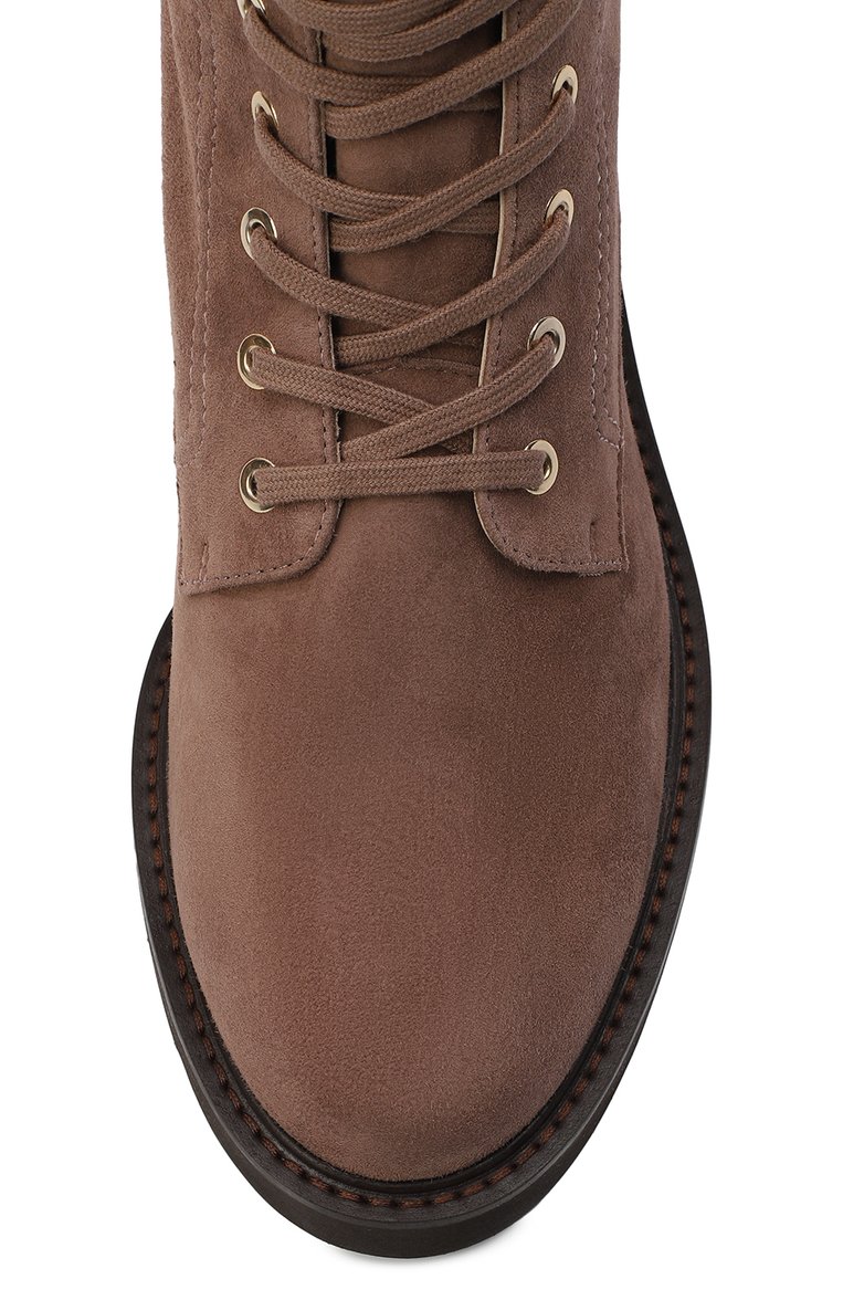 Замшевые ботинки mila lift STUART WEITZMAN, арт. SC268, фото 4