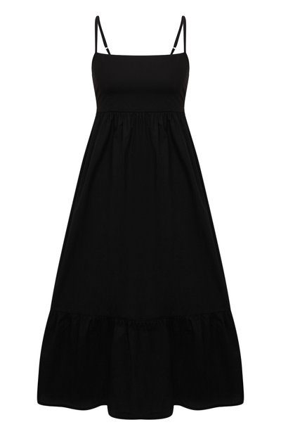 Женское хлопковое платье FAITHFULL THE BRAND, арт. FF1847-BLK