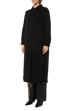 Пальто из шерсти и кашемира MANZONI24, арт. 23M309-DB4, фото 3