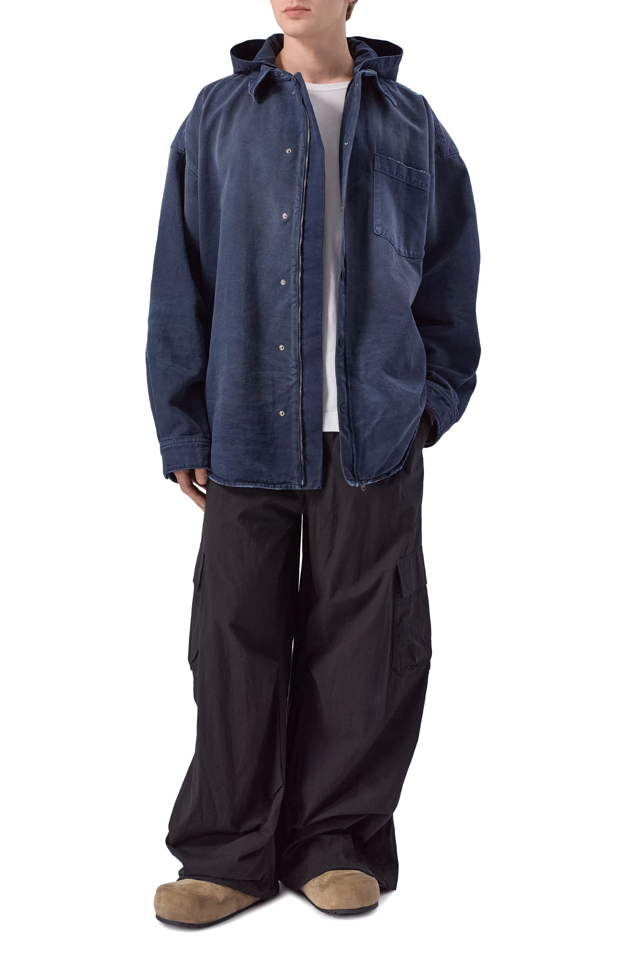 Замшевые сабо dumbo BALENCIAGA, арт. 852708/WCB42, фото 2