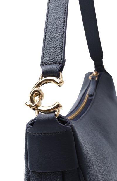 Сумка c-easy medium COCCINELLE темно-синего цвета по цене 44100 руб., арт. E1 SHA 13 02 01, фото 3 Сумка c-easy medium COCCINELLE, арт. E1 SHA 13 02 01, фото 3