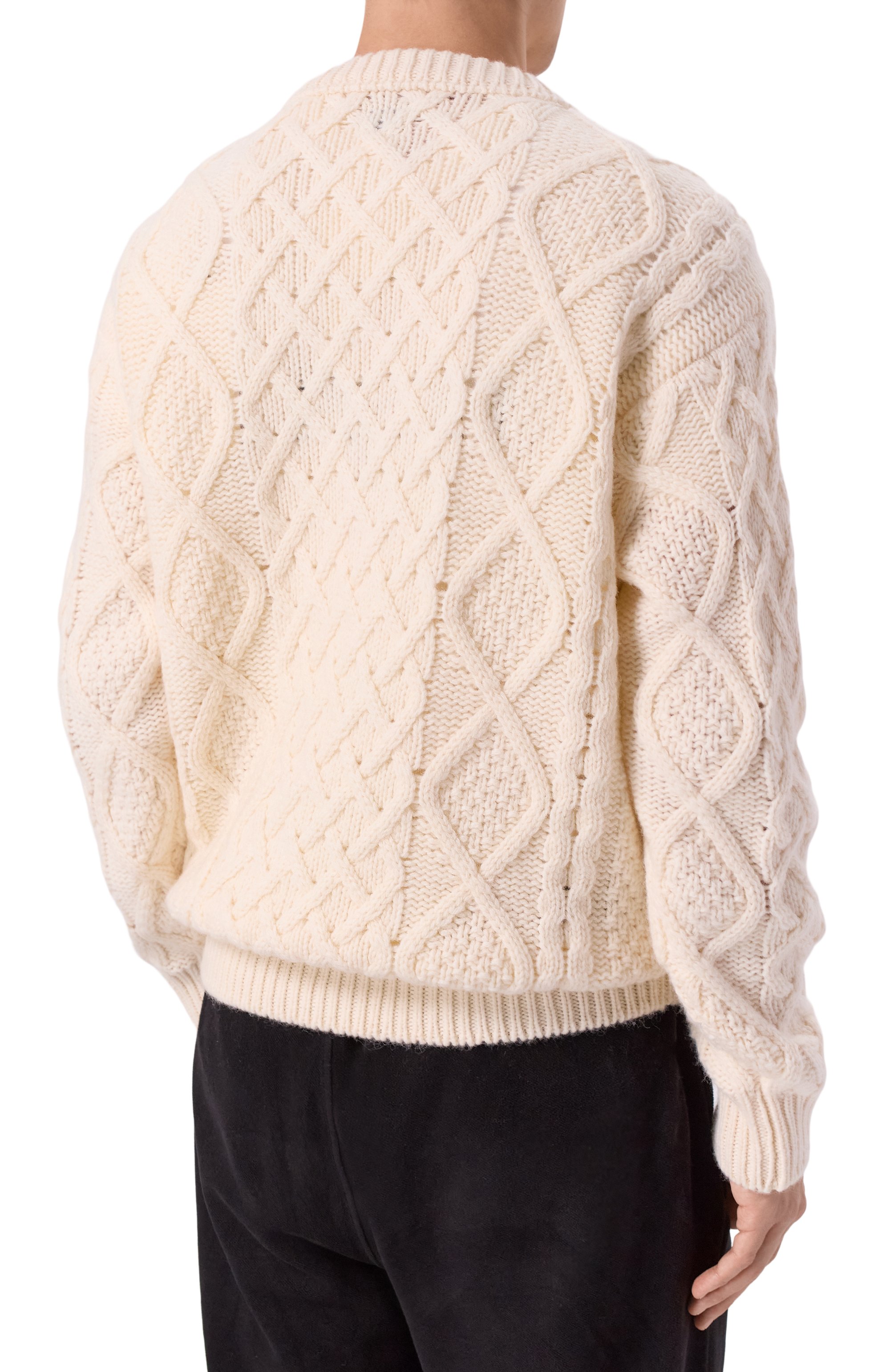 Шерстяной свитер C.P. COMPANY, арт. 19CMKN289A110508A, фото 4