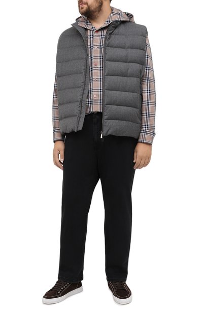 Хлопковая рубашка KITON, арт. UMCMARH0748711/45-50, фото 2