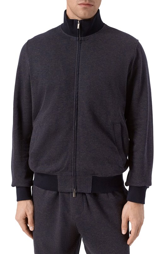 Хлопковая толстовка Andrea Campagna 19M466.SZ00.CAMP./52 Синий  19M466.SZ00.CAMP./52 Фото 3