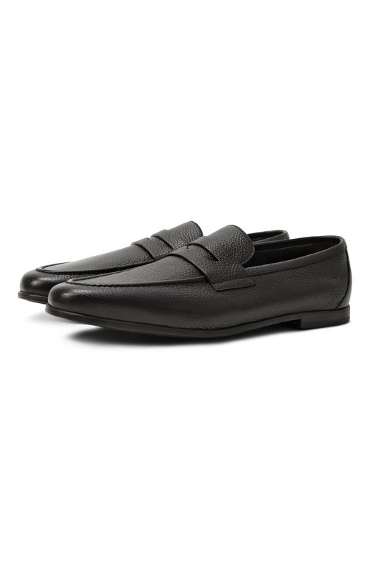 фото Кожаные пенни-лоферы canali