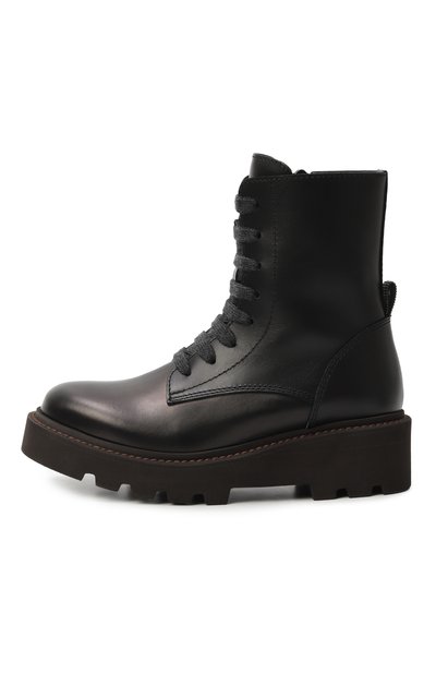 Кожаные ботинки BRUNELLO CUCINELLI, арт. BZ0LCZG422, фото 2