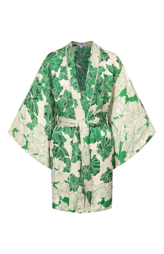 Блузка из вискозы Poupette St Barth W2LS26EVSFNN Зелёный W2LS26EVSFNN