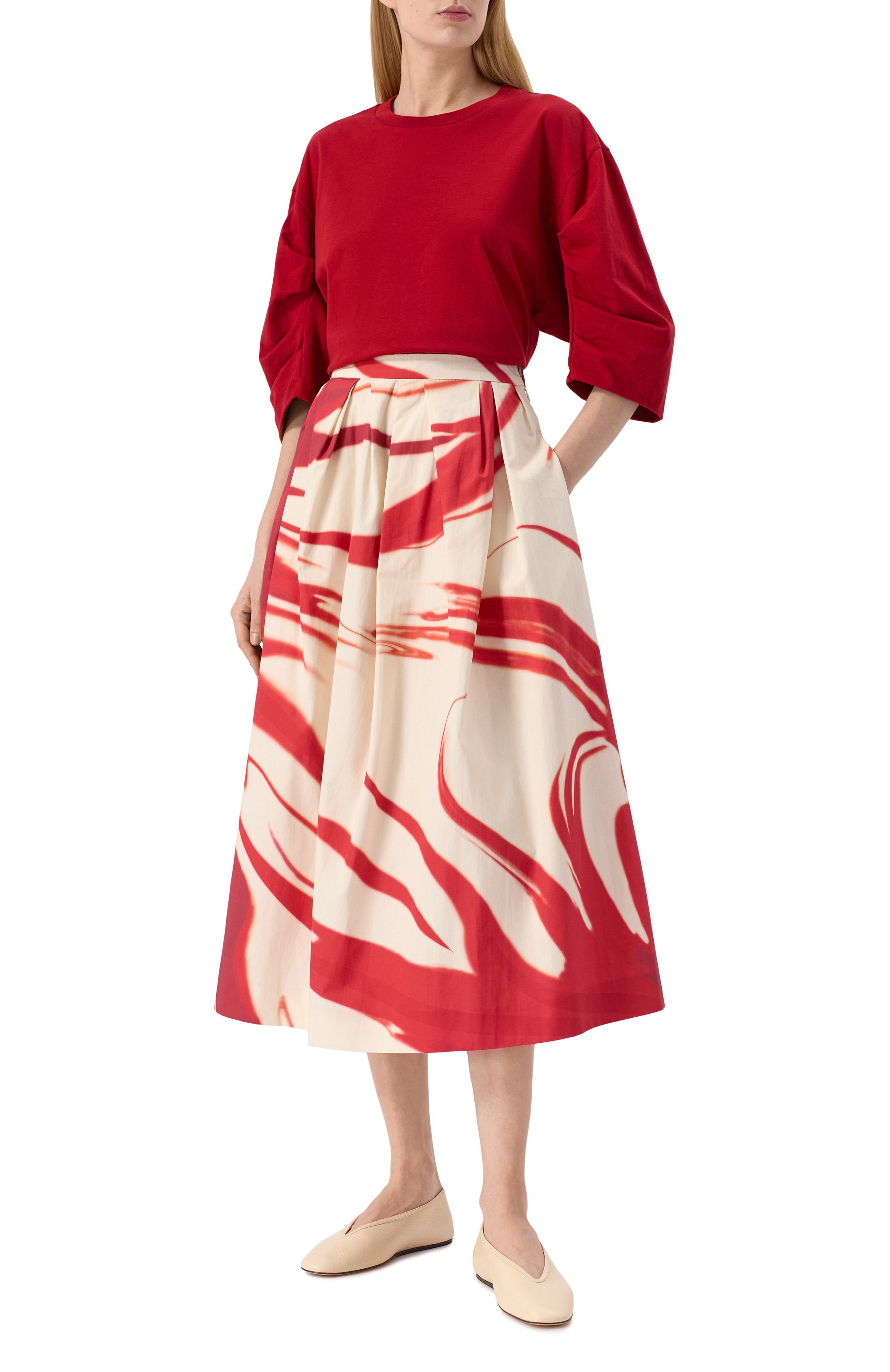 Хлопковая футболка DRIES VAN NOTEN, арт. 251-011141-1603, фото 2