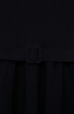 Детское платье из вискозы EMPORIO ARMANI темно-синего цвета, арт. 3D3A50/3MHJZ | Фото 3 (Рукава: Короткие; Материал внешний: Вискоза; Девочки Кросс-КТ: Платье-одежда; Случай: Повседневный; Ростовка одежда: 4 года | 104 см, 5 лет | 110 см, 6 лет | 116 см, 7 лет | 122 см, 8 лет | 128 см, 10 - 11 лет | 140 - 146см, 13 - 15 лет | 158 см, 16 лет | 164 см)