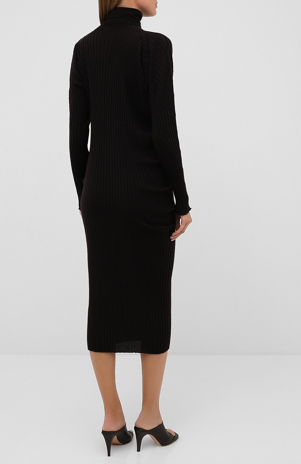 Шерстяное платье BOTTEGA VENETA, арт. 626961/VKWG0, фото 4