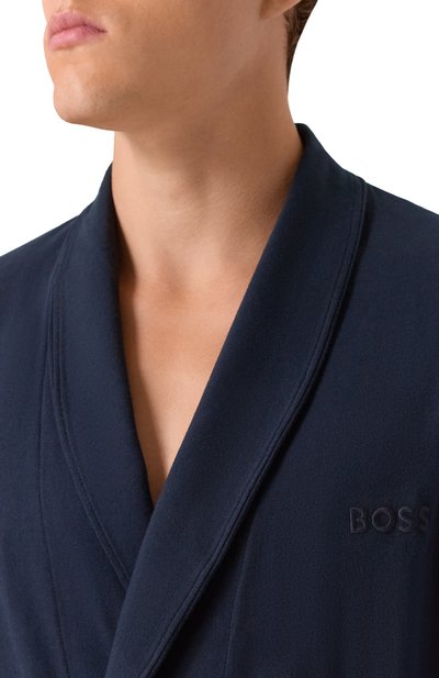 Хлопковый халат BOSS, арт. 50545943, фото 5