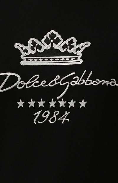 Хлопковая футболка DOLCE & GABBANA, арт. F8L74Z/G7UAR, фото 5